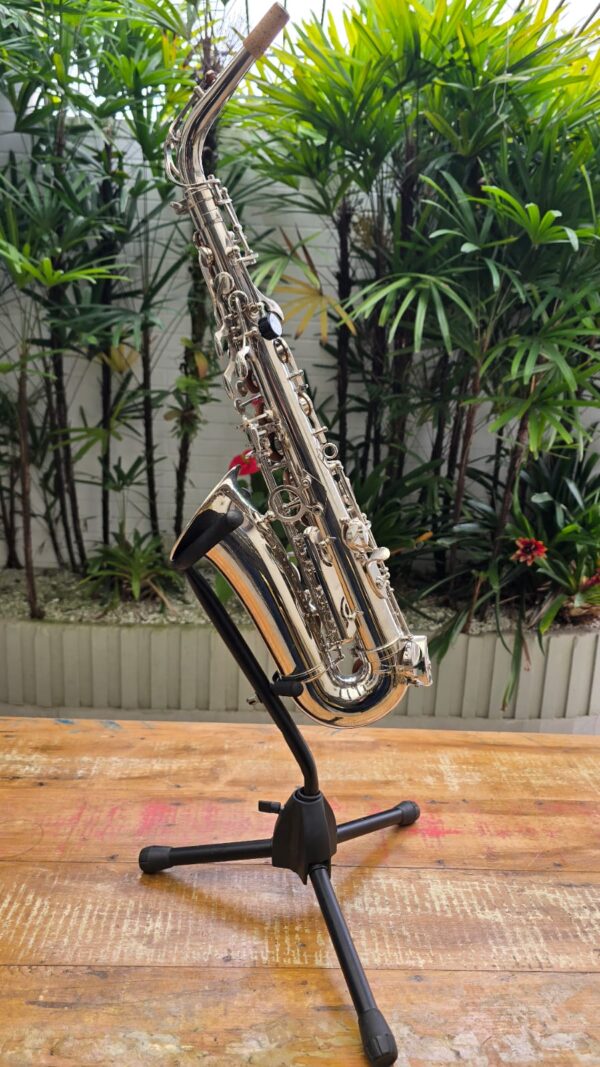 Sax Alto Fontai Niquelado Mib (Semi-novo) - Image 3