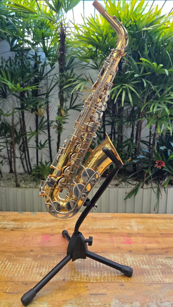 Sax Alto Vito Japan Laqueado Mib (Usado) - Image 2