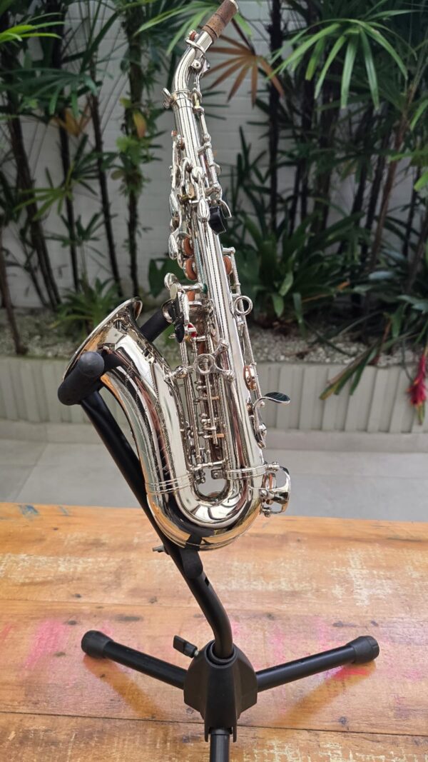 Sax Soprano Curvo Slade Niquelado Sib (Semi-novo) - Image 3