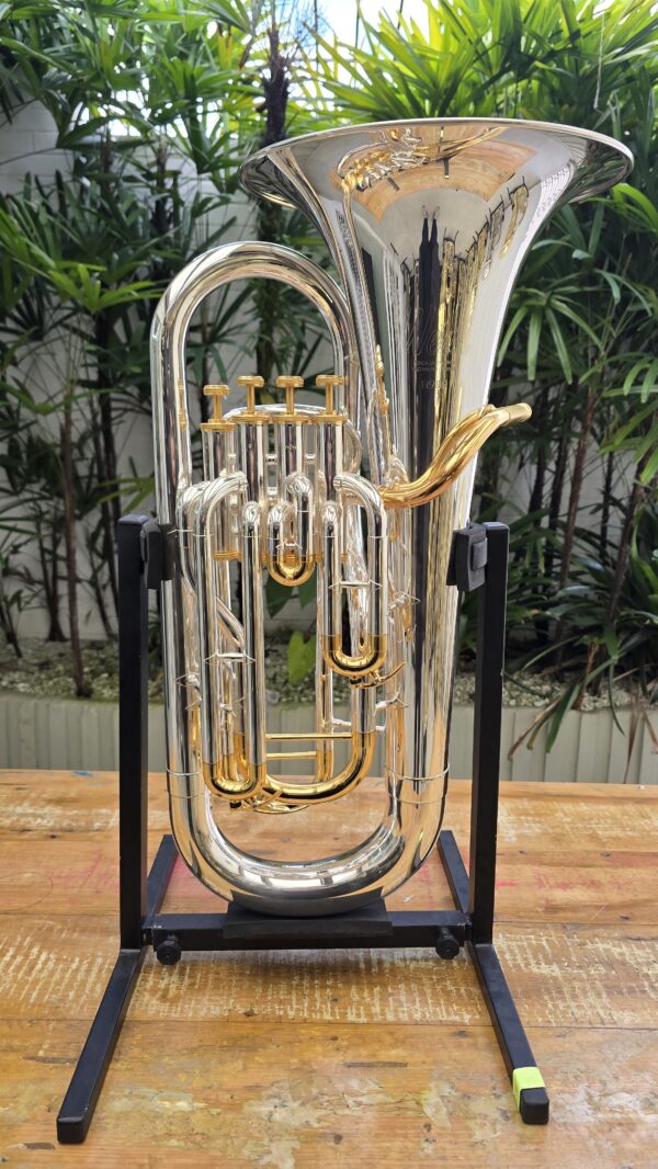 Bombardino Weril H980 4 Pistos Prata com Detalhes em Ouro Sib (Novo) - Image 2