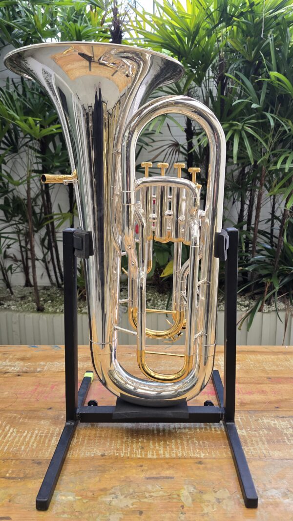 Bombardino Weril H980 4 Pistos Prata com Detalhes em Ouro Sib (Novo) - Image 3