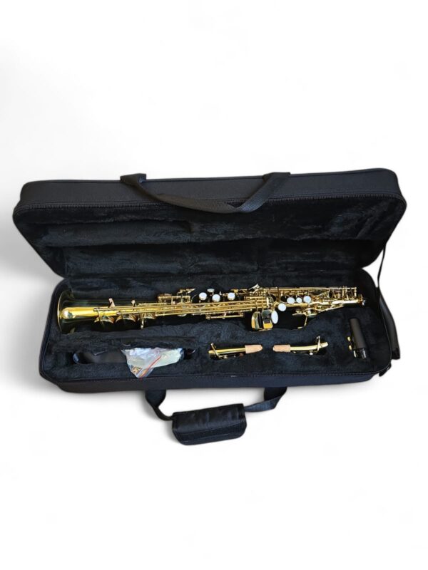 Sax Soprano Reto Harmonics HST-410L Laqueado Sib (Novo) - Image 4