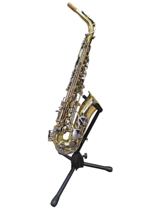 Sax Alto Yamaha YAS-23 Laqueado Com Chaves Niqueladas Série:197048A Mib (Usado)