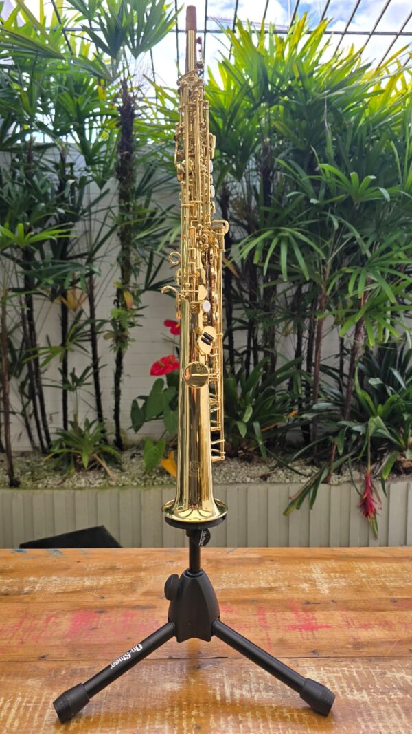 Sax Soprano Reto Harmonics HST-410L Laqueado Sib (Novo) - Image 2