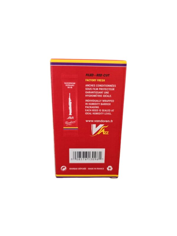 Palheta Vandoren Java Red Sax Soprano - Valor Unitário - Image 2