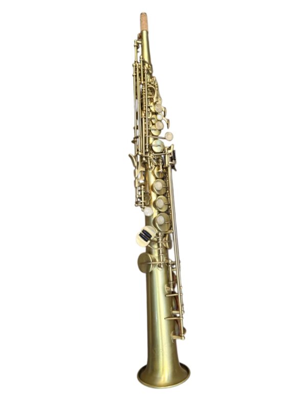 Sax Soprano Reto Kings Technology Usa Escovado Sib (Usado)
