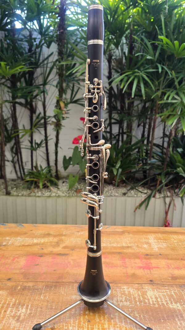 Clarinete Yamaha YCL 34 Chaves Niqueladas Sib (Usado) - Image 2