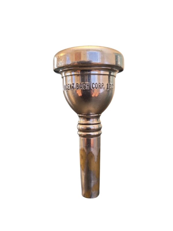 Bocal Trombone/Euphonium Vincent Bach Corp. 12C Calibre Fino (Usado)