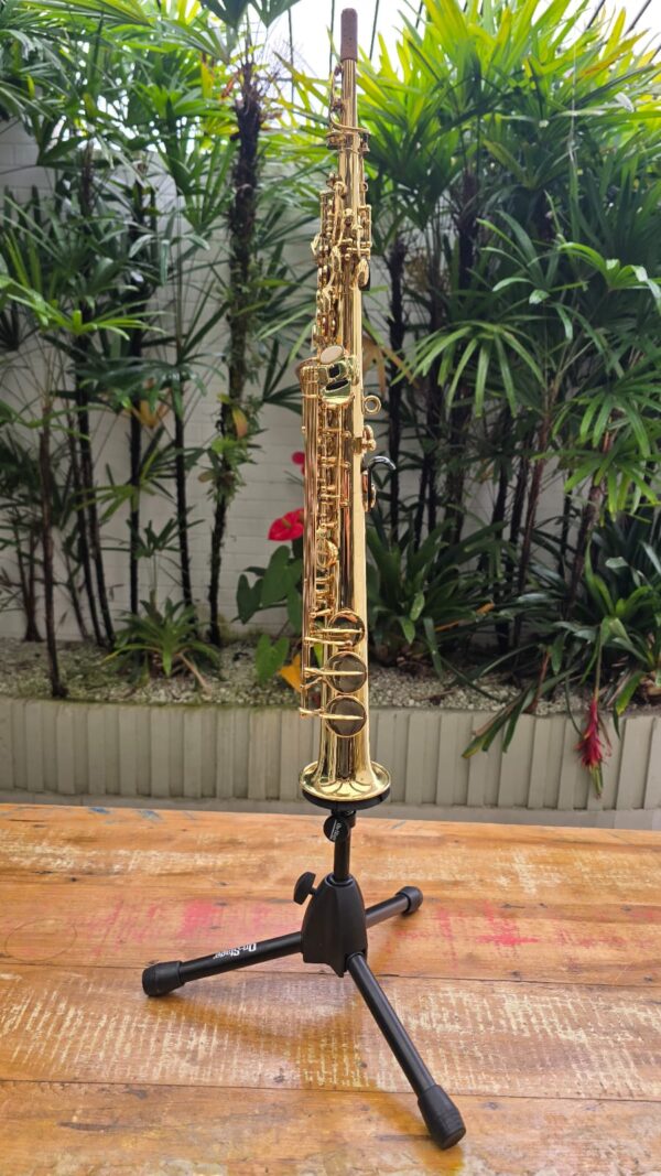 Sax Soprano Reto Eagle SP-502 Laqueado Sib ( Usado) - Image 3