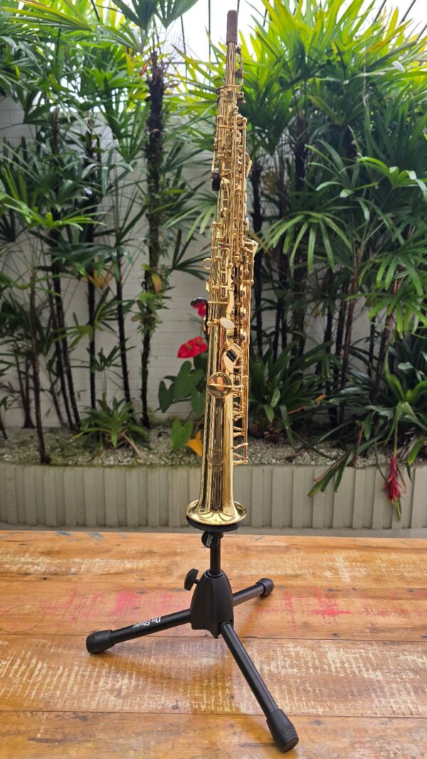Sax Soprano Reto Eagle SP-502 Laqueado Sib ( Usado) - Image 2