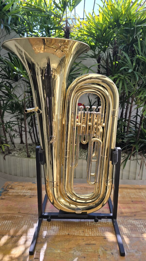 Tuba W. Meinl Weston Advision of Getzen 4/4 Laqueada Sib (Usada) - Image 3