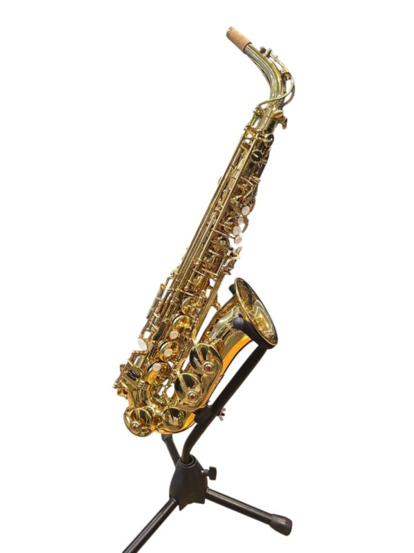 Sax Alto Mendini By Cecilio MAS-L Laqueado Mib (Semi-novo)