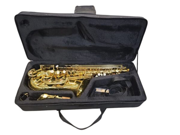 Sax Alto Mendini By Cecilio MAS-L Laqueado Mib (Semi-novo) - Image 4