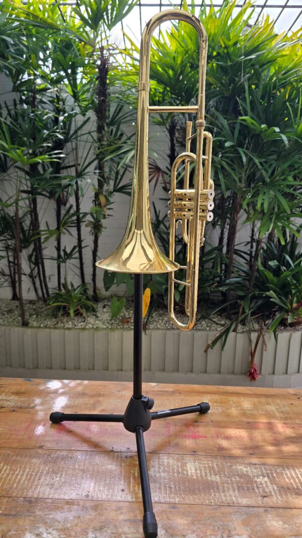 Trombone de Pisto Curto Weril C-Dó Laqueado (Usado) - Image 3