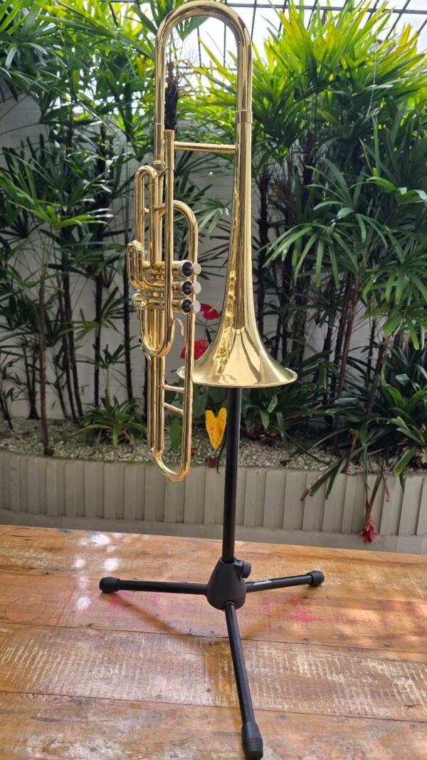 Trombone de Pisto Curto Weril C-Dó Laqueado (Usado) - Image 2