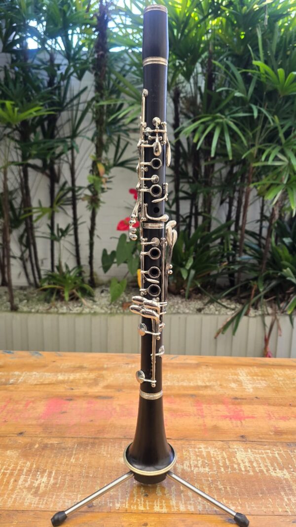 Clarinete Malerne Paris França Madeira Ébano Sib (Usado) - Image 2