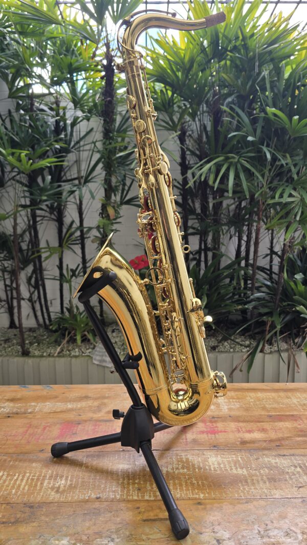 Sax Tenor Harmonics BB HTS-100L Laqueado Sib (Semi-Novo) - Image 3