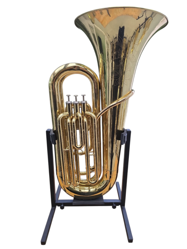 Tuba Reynolds 3/4 3 Pistos Laqueada Sib (Usado)