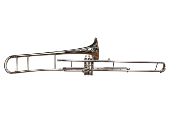 Trombone Eagle de Pisto Longo Niquelado Sib (Usado)