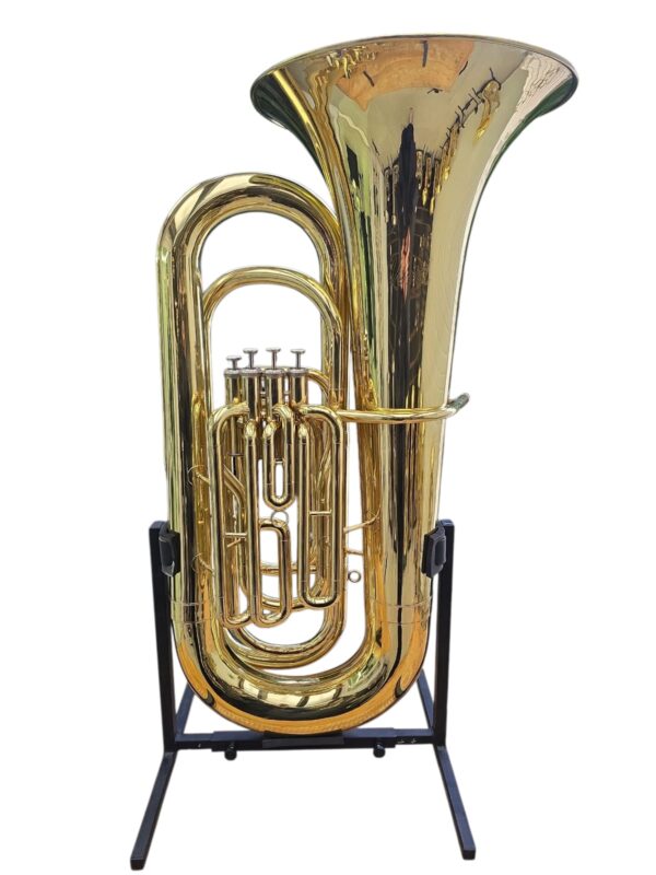 Tuba Weril J981 4/4 4 Pistos Laqueada Sib (Usada)