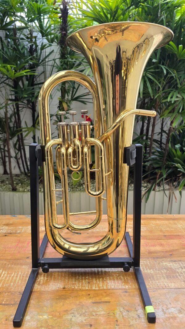 Bombardino/Euphonium Kings Technology USA 3 Pistos Laqueado Sib (Usado) - Imagem 2