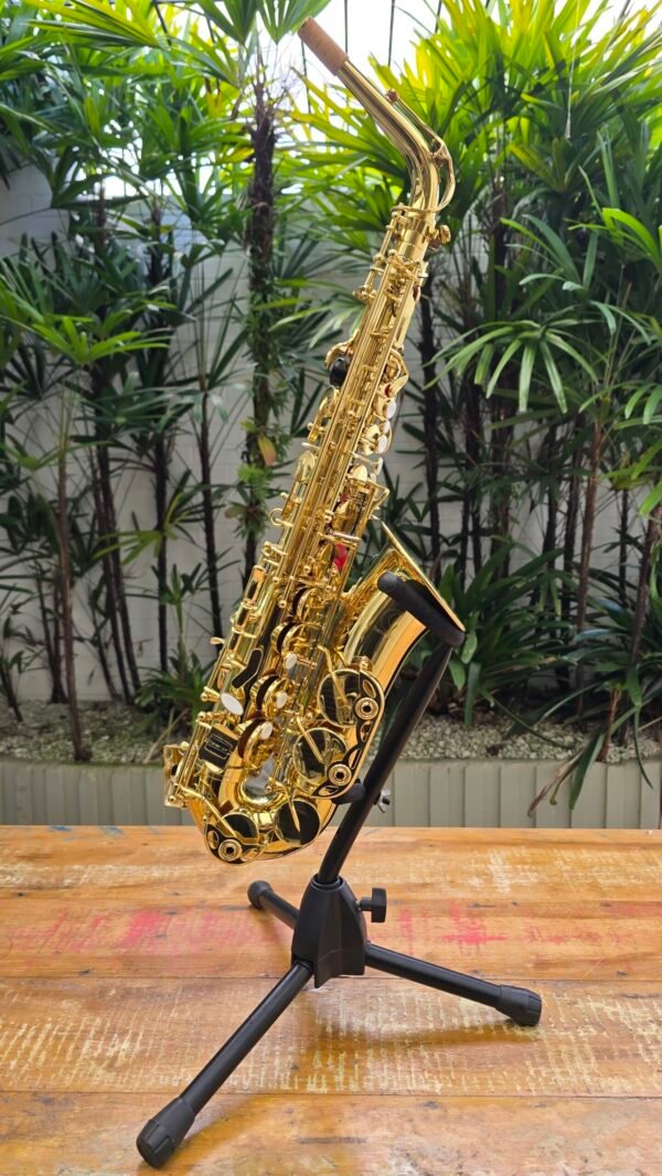 Sax Alto Harmonics HAS-200L Laqueado Mib (Semi-Novo) Estudante - Imagem 2