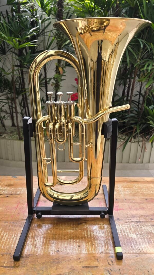 Bombardino/Euphonium Kings Technology USA 3 Pistos Laqueado Sib (Usado) ** - Imagem 2