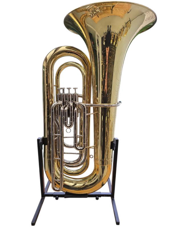 Tuba Weril J981 Laqueada com Niquelada Sib (Usada)