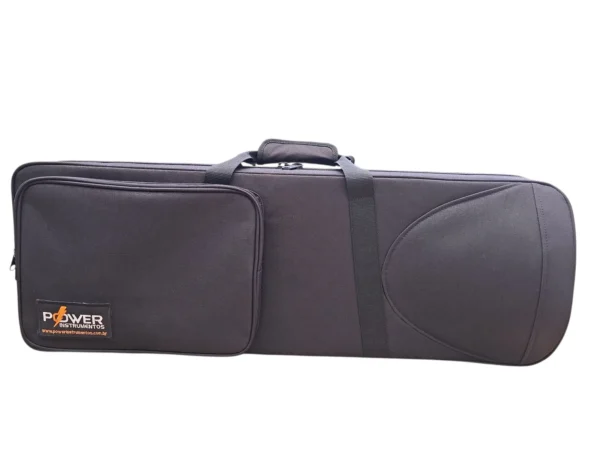 Trombone de Pisto Curto Kings Technology Prata com Ouro Sib (Novo) - Imagem 5