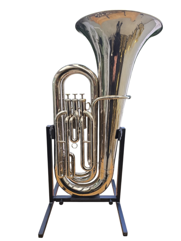 Tuba Weril J310 3/4 3 Pistos Niquelada em Dó (Usada)