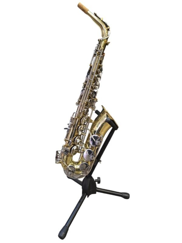 Sax Alto Yamaha YAS-23 Laqueado Com Chaves Niqueladas Série:197048A Mib (Usado) Estudante