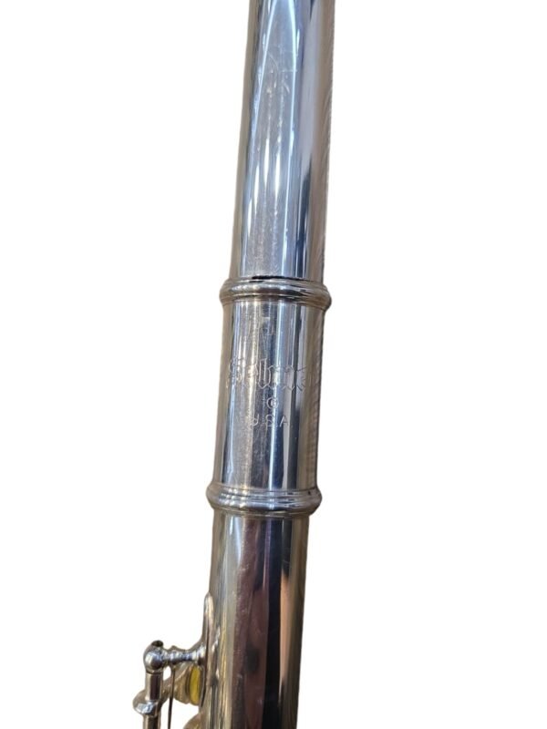 Flauta Transversal Selmer Usa Prateado - Dó (Usada) - Imagem 4