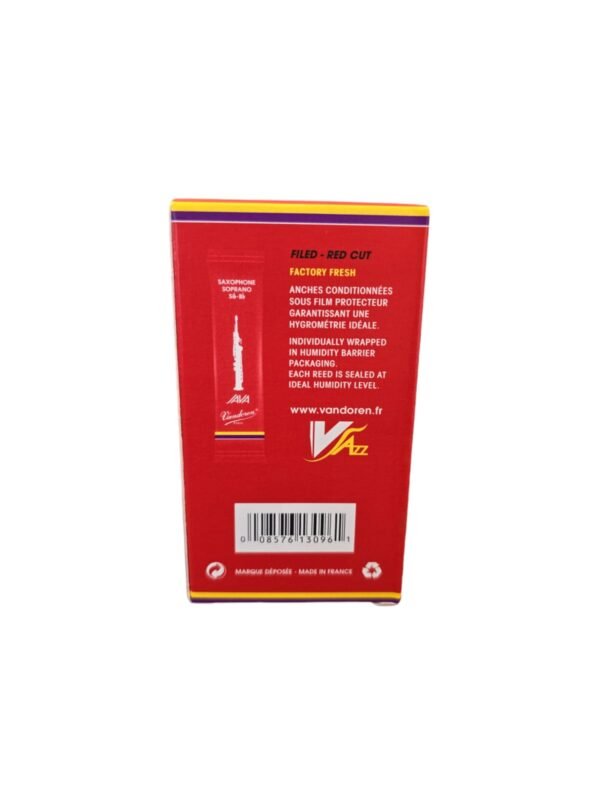 Palheta Vandoren Java Red Sax Soprano - Valor Unitário - Imagem 2