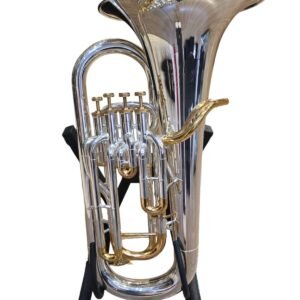 Bombardino Weril H980 4 Pistos Prata com Detalhes em Ouro Sib (Novo)