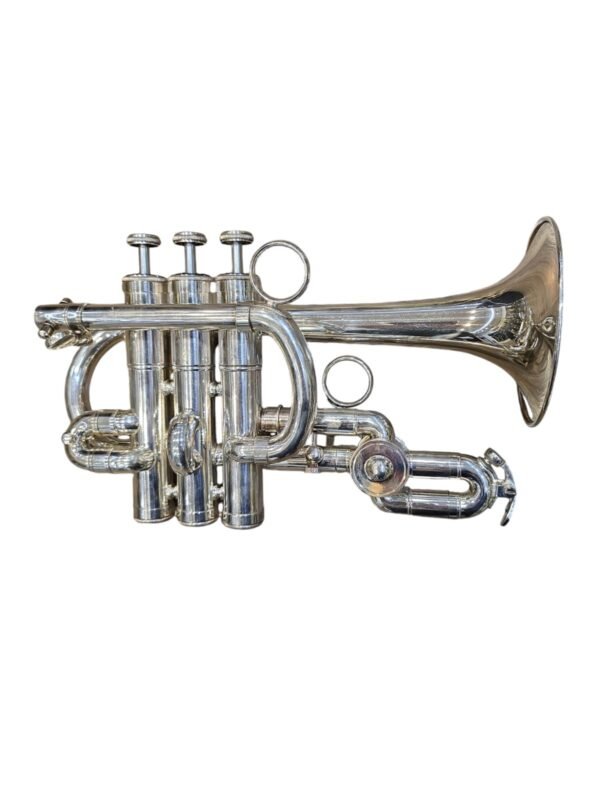Trompete Piccolo Kings Technology Usa Prateado - Sib (Usado)