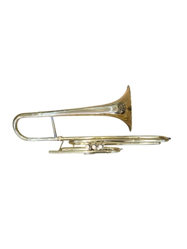 Trombone De Pisto Curto Kings Technology Usa Laqueado em Dó (Novo)