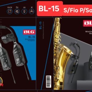 Microfone sem fio para instrumentos de sopros BLG BL-15