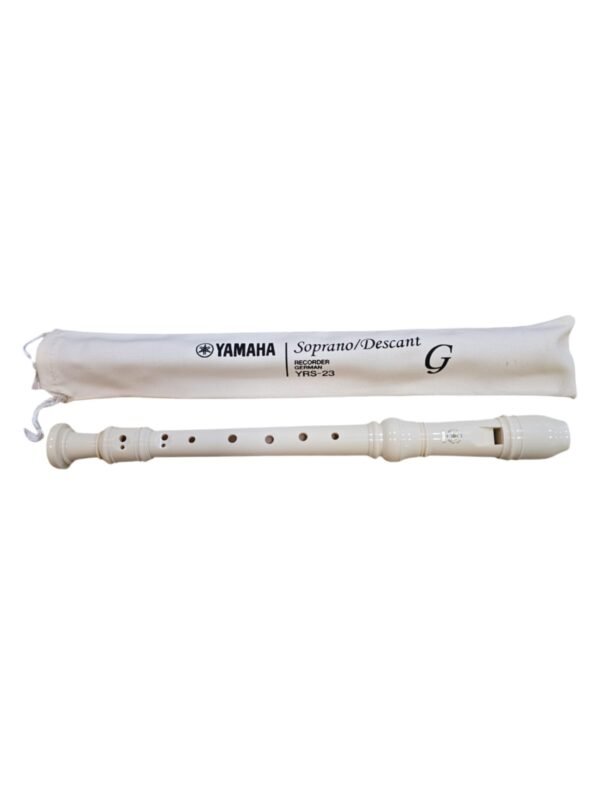 Flauta Doce Soprano Germanica Yamaha YRS-23 Marfim