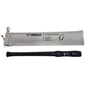 Flauta Doce Sopranino Germanica Yamaha YRN-21 Marrom