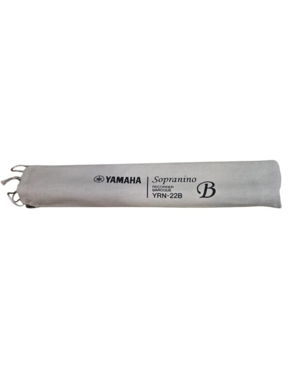 Flauta Doce Sopranino Barroca Yamaha YRN-22B Marrom - Imagem 4