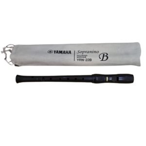 Flauta Doce Sopranino Barroca Yamaha YRN-22B Marrom
