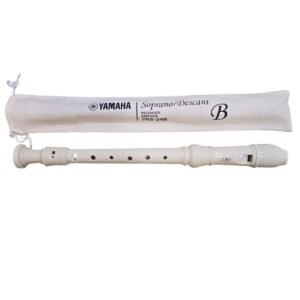 Flauta Doce Soprano Barroca Yamaha YRS-24B Marfim
