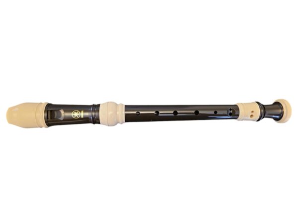 Flauta Doce Soprano Germanica Yamaha YRS-31 Marrom com Marfim - Imagem 2