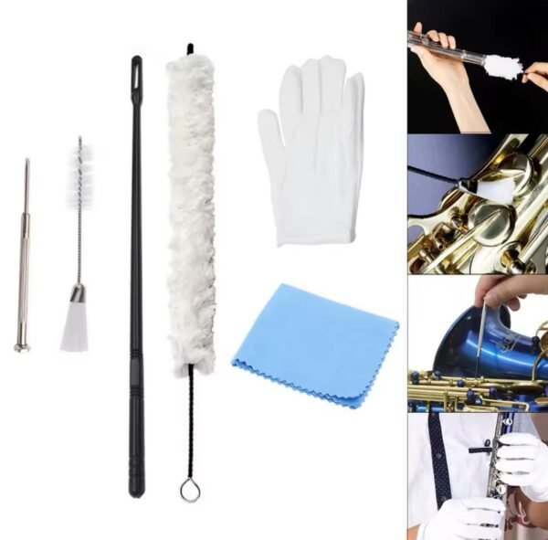 Kit de Limpeza Multiuso P/ Instrumentos de Sopro *