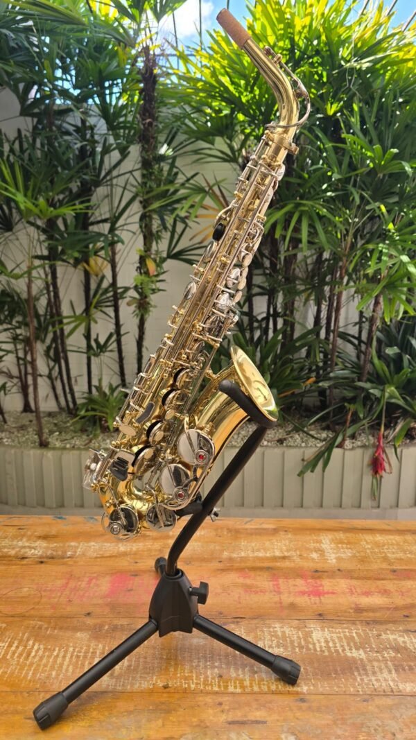 Sax Alto Opus USA Laqueado Mib (Usado) Estudante - Imagem 2