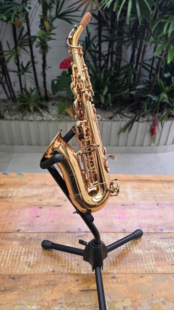 Sax Soprano Curvo Kings Technology USA Laqueado Sib (Semi-novo) - Imagem 3