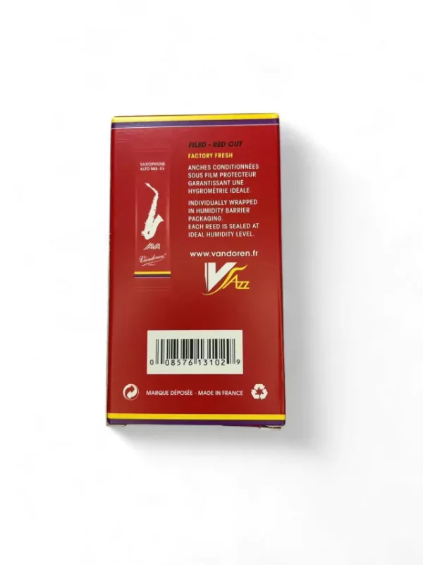 Palheta Vandoren Java Red Sax Alto - Valor Unitário - Imagem 2