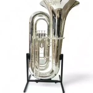 Tuba Kings Brasil Prata 4/4 4 Pistos Prata Sib (Nova)