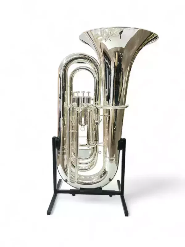 Tuba Kings Brasil Prata 4/4 4 Pistos Sib (Nova)
