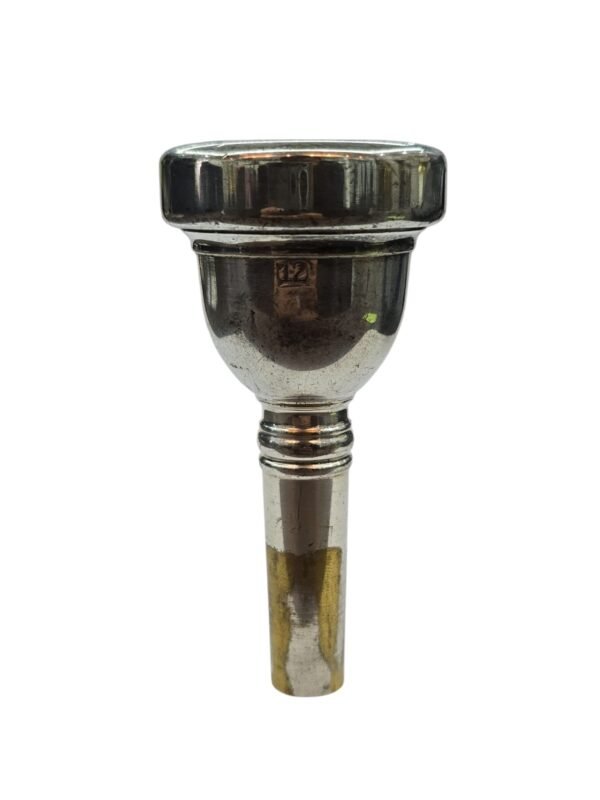 Bocal Trombone/Euphonium  Vincent Bach Corp New York 12 (Usado) Calibre Fino - Imagem 2